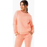Ryderwear Dámská mikina Adapt Boyfriend Peach S oranžová