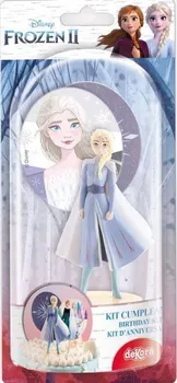 Party dekorace Dekora Sada na dort Elsa Frozen 8 cm