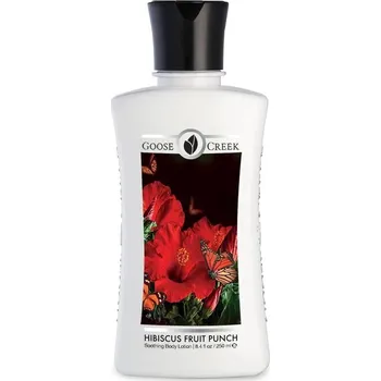 Tělový olej Hydratační tělové mléko Goose Creek Hibiscus Fruit Punch - Ibiškový ovocný punč 250ml