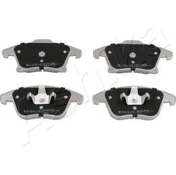 Brzdová destička Sada brzdových destiček, kotoučová brzda ASHIKA 50-00-0311