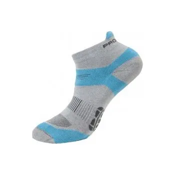 Pánské oblečení Progress RUNNING SOX sv.šedá/tyrkysová 3-5 ponožky