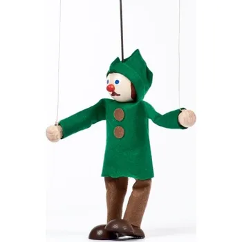 Dřevěná loutka Myslivec Miloš