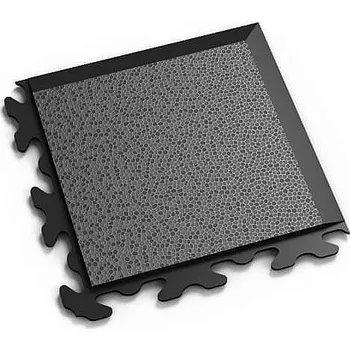 vinylová podlaha Speciální podlaha Roh FORTELOCK Invisible Hadí kůže Černá Typ C