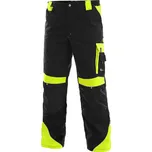 Pánské pracovní kalhoty do pasu CXS SIRIUS BRIGHTON Canis, černo-žlutá | vel. 48