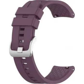 Řemínek na hodinky BSTRAP | BStrap Silicone Cube reminek na Huawei Watch GT3 46mm, purple plum (SHU004C0710)