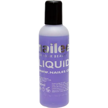 Umělé nehty Nailee Tvrdidlo na akryl - Liquid modré 100 ml
