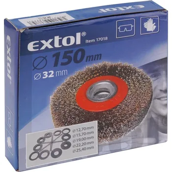 Ruční nářadí kartáč okružní pomosazený, O 150mm