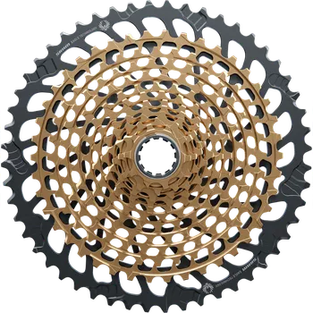 Kazeta přesmyku Kazeta SRAM XG-1299 Eagle 10-52z, 12 rychl., Gold (Kazeta Sram XG-1299 Eagle XD Gold 12-s.10,12,14,16,18,21,24,28,32,36,42,52)
