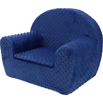 dětské křeslo Dětské křesílko MINKY - tmavě modré