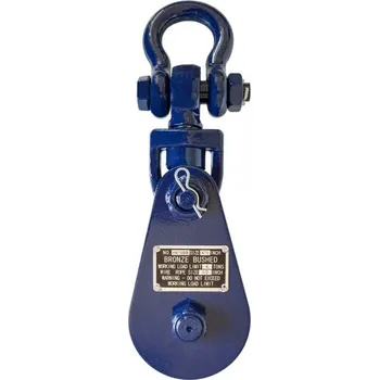 Jištění Kladka s otočným třmenem Tažná síla max.: 4 t