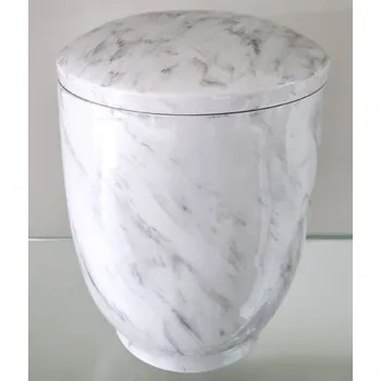 Smuteční dekorace Pohřební urna Diamant | barevná | imitace mramor