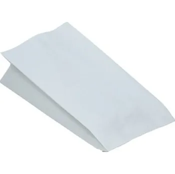 Jednorázové nádobí Papírové sáčky nepromastitelné bílé 13+8 x 28 cm, 100 ks 100007762