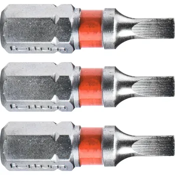 Bit Bit plochý 3ks, 3x25mm, S2, FORTUM