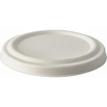 Jednorázové nádobí Víčko BIO cukrová třtina 160 mm pro misku č. 5629 (25 ks)
