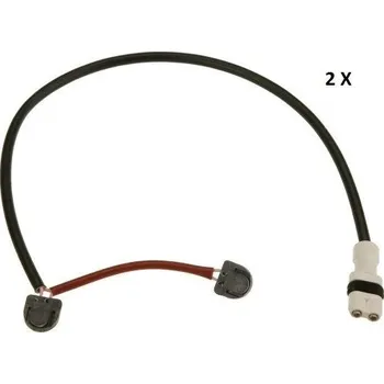 Brzdová destička Výstražný kontakt, opotřebení obložení TRW GIC319