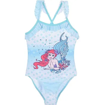 Dívčí plavky Světle modré jednodílné plavky Disney Princess Velikost: 98