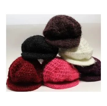 Čepice Bekovka dámská, Barva Vínová Gift3 1412