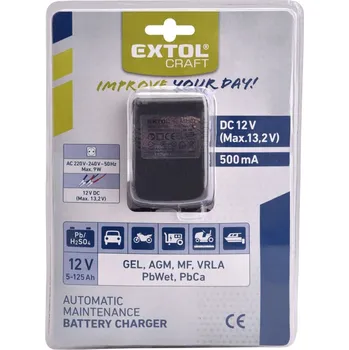 Nabíječka autobaterie autonabíječka udržovací, 12V, 500mA