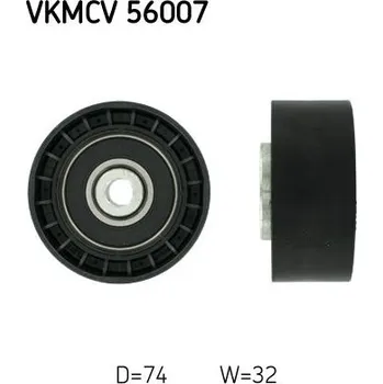 Vratná/vodicí kladka, klínový žebrový řemen SKF VKMCV 56007