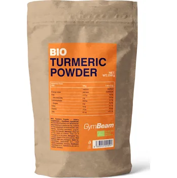 Anabolizér GymBeam BIO Kurkuma prášek 250 g