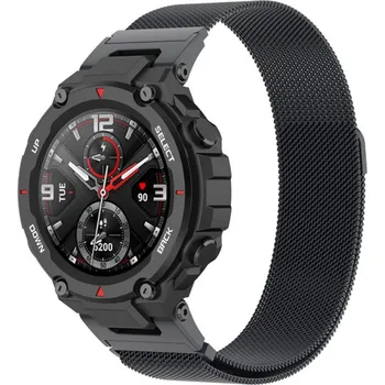 Ostatní příslušenství k chytrým hodinkám eses Milánský tah pro Xiaomi Amazfit T-Rex - Černý