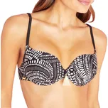 Selmark dámské plavky BF417 vrchní díl - Černá / 80 C