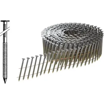 Sponkovačka BOSTITCH hřebíky a spony Bostitch hřebíky F230R55Q Konvexní hřebíky FAC ve svitku 2,30 x 55 mm, spojené drátkem 12600ks, pro N64099, N70CB, N71C, N75V, N80CB, N89C, N100 a N400C