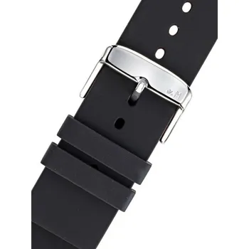 Řemínek na hodinky Silikonový řemínek Morellato Tunguska 5396187.878 M, černý