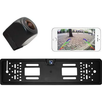 Couvací kamera WiFi 2,4Ghz parkovací kamera v SPZ AIZZZ007 pro W-CAR mobilní aplikaci