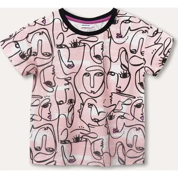 Dívčí tričko - WINKIKI WJG 11019, světle růžová/ 214 Barva: Růžová, Velikost: 146