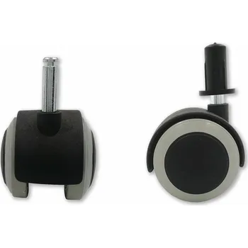 Kolečko ROL-N 50 PU, pásek,čep 8mm+pouzdro (Kolečko nábytkové kování kolo)