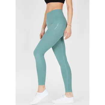 Dámské legíny Naine Dámské legíny s push-up efektem Barva: Tyrkysová, Velikost: S