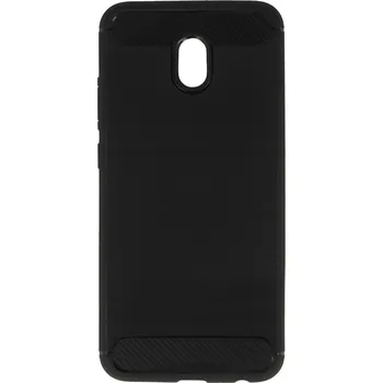 Pouzdro na mobilní telefon Silikonový obal CARBON pro XIAOMI REDMI 8A - černý