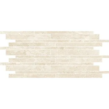 Obklad Thermae Muretto Honey Spazzolato - dlaždice mozaika 30x60 pololesk krémová TRM449S