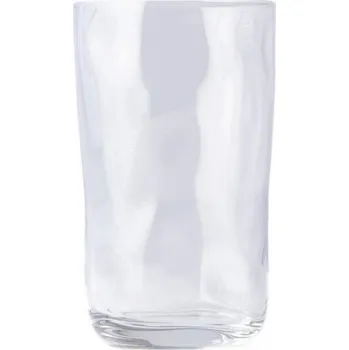 Sklenice Skleněný pohár s tekutým dizajnem MIJ 450 ml