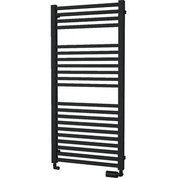 Radiátor Isan Quadrat Topný žebřík 1255x500 mm černý, 500 W, DQUA12550500MK19