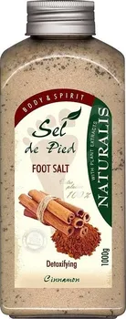 Koupelová sůl Naturalis Sůl na nohy 1 kg skořice