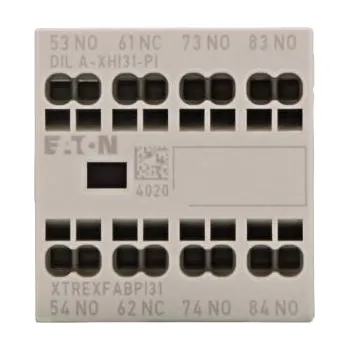 Stykač Eaton DILA-XHI31-PI blok pomocných spínačů 3 spínací kontakty, 1 rozpínací kontakt 4 A 1 ks