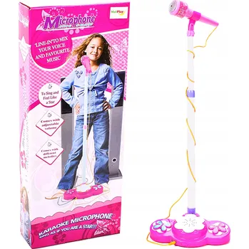 Hudební nástroj pro děti MalPlay First Song Karaoke mikrofon se stojanem