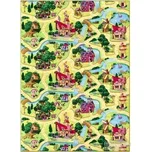 VOPI Pohádková vesnice 133 x 165 cm