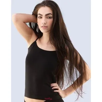 Dámská košilka Gina 08019P černá+bordó M/L