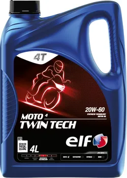 Motorový olej ELF Moto 4 Twin Tech 20W-60 4 l