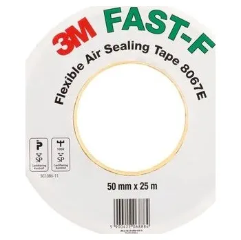 Výstražná páska 8067E FAST-F pružná extrémně lepicí vzduchotěsná jednostranná páska 3M šířka: 50mm, návin: 25m