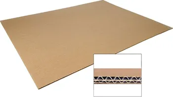 Obalový materiál Packface 5VVL kartonová proložka 800 x 1200 mm