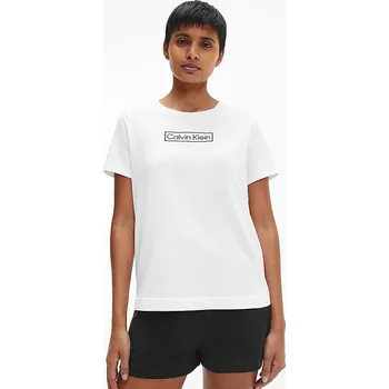Dámské tričko Dámské tričko Calvin Klein QS6798 L Bílá