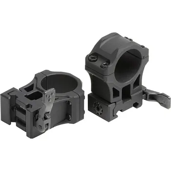 Montáže pro optiku 1" na Picatinny - kroužky UTG QR High (2ks)