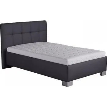 Postel Postel KELLY 120x200 cm, tmavě šedá