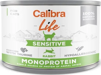 Krmivo pro kočku Calibra Cat Life Sensitive Rabbit 200 g