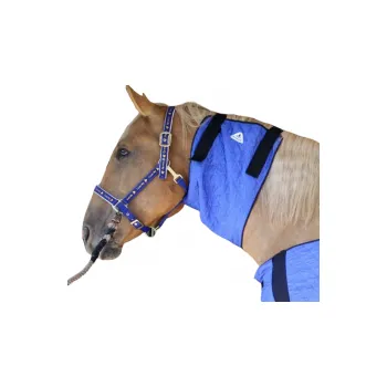 Chladící nákrčník pro koně HyperKewl Horse Neck modrý / M