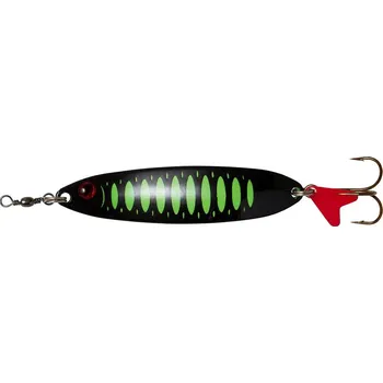 Umělá nástraha Effzett Plandavka Slim Standard Spoon 9.5cm 32g Sinking Fluo Green Black UV